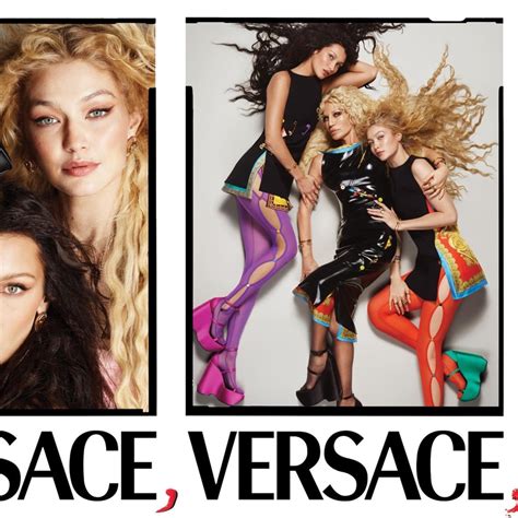 versace bella hadid|bella vs gigi hadid.